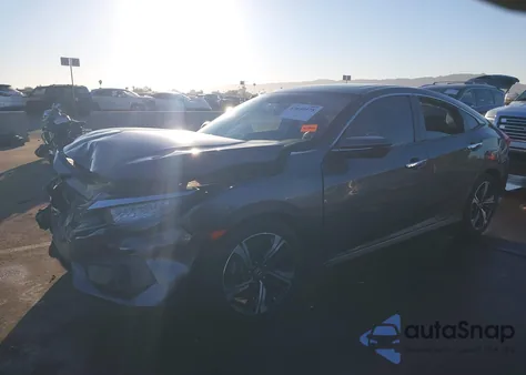 2016 Honda Civic Touring from USA, damaged, VIN 19XFC1F97GE028067